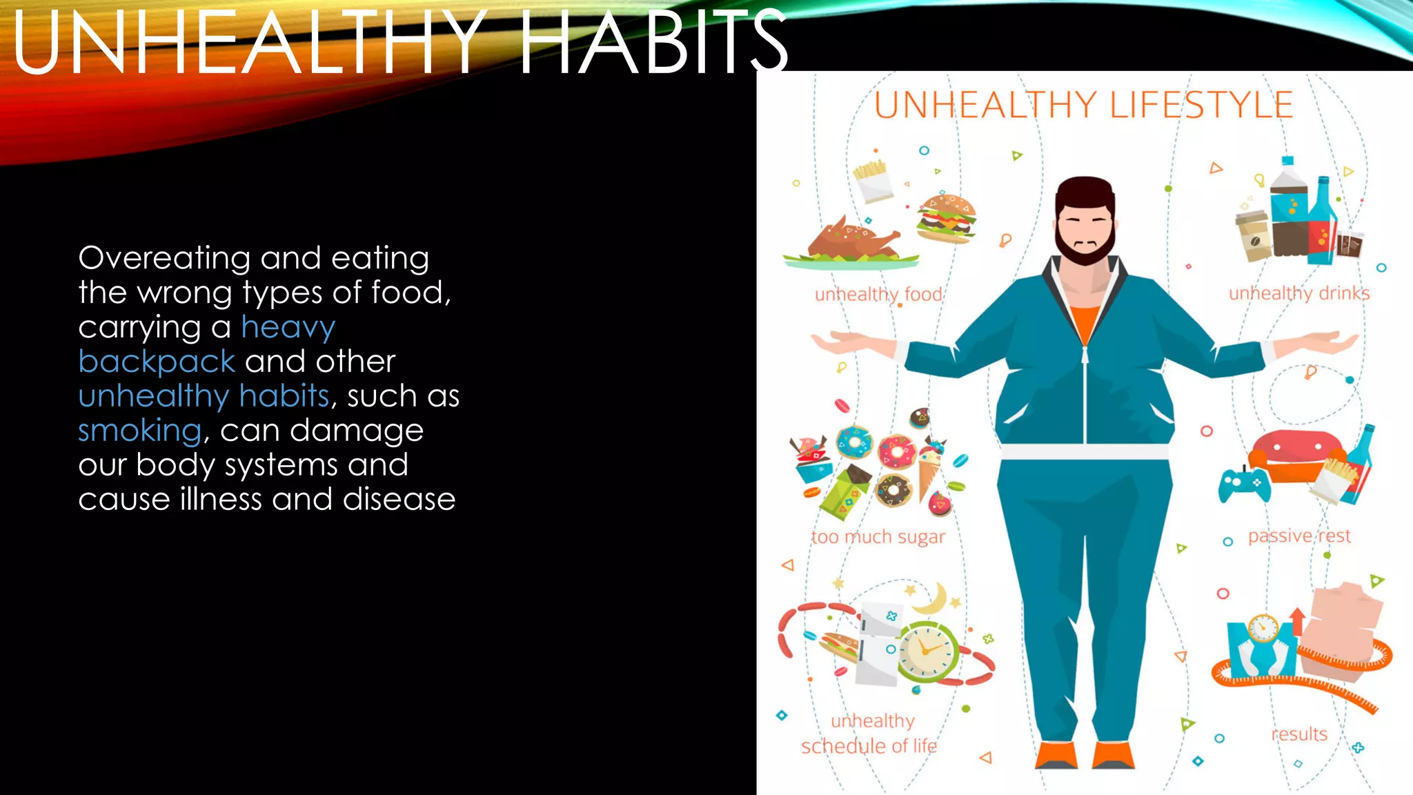 Unhealthy habits Marcos PPT