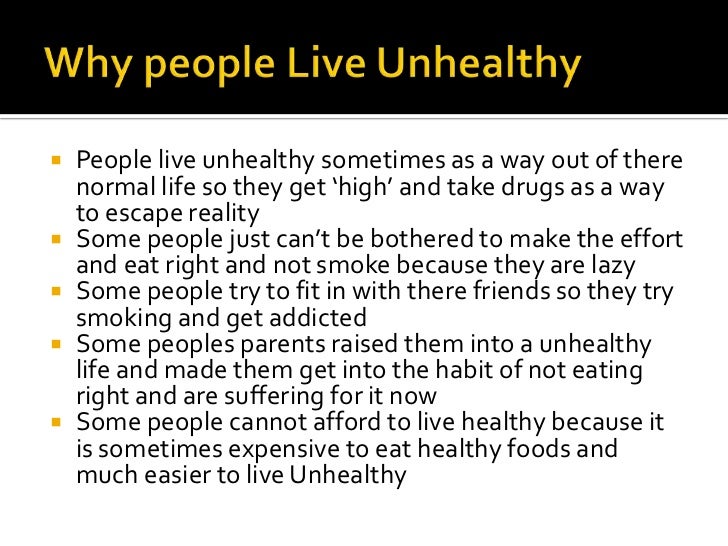 Healthy Unhealthy Foods Powerpoint Healthy Unhealthy Foods Powerpoint