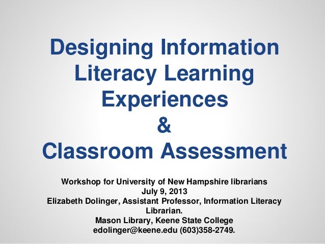 Unh Il Lesson Plan Design Assessment