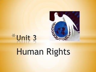 Human Rights Unit 3 
