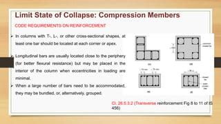 Comprehensive Design Principles for RCC Compression Members in ...