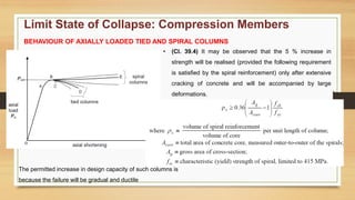 Comprehensive Design Principles for RCC Compression Members in ...