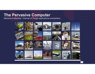 The Pervasive Computer
Machine-2-Machine / Internet of Things applications everywhere…
5
 