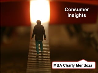 Consumer
      Insights




MBA Charly Mendoza
 