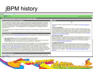 jBPM history

             4 Jan 2003 :
              5, 4, 3, 2, 1
    ... rrrrrrooooaaaaarrrrr ...
      and we have a lift off !

jBpm is present in sourceforge.net




                                     26
 