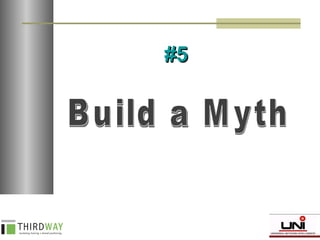 Build a Myth #5 