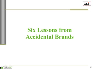 Six Lessons from Accidental Brands 