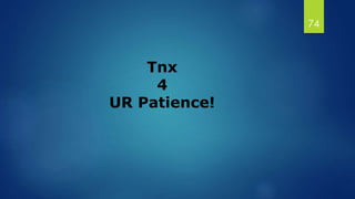 Tnx
4
UR Patience!
74
 