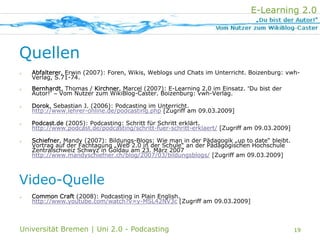 Uni 2.0 | VT Podcasting