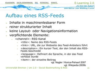 Uni 2.0 | VT Social Bookmarking & RSS