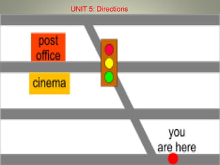 UNIT 5: Directions