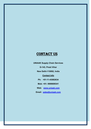 Uniaak Catalog