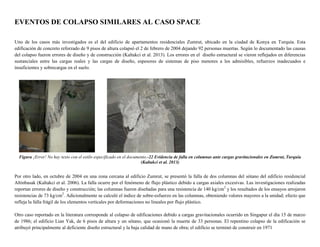 EVENTOS DE COLAPSO SIMILARES AL CASO SPACE
Uno de los casos más investigados es el del edificio de apartamentos residencia...