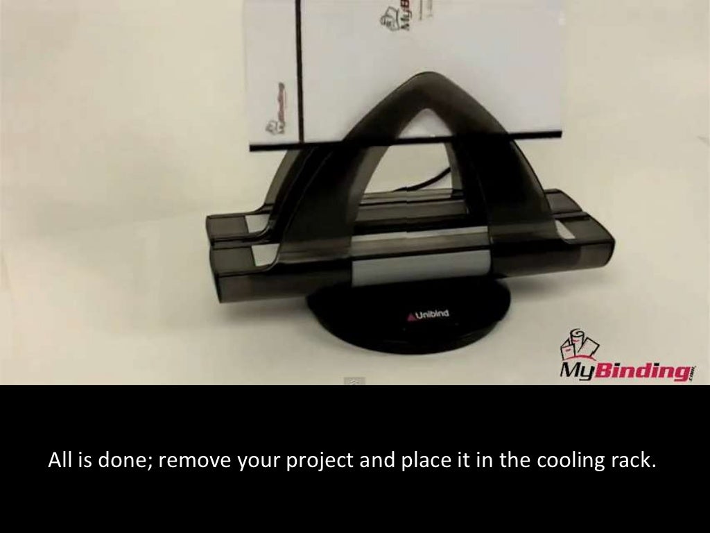 UniBind XU138 Single Heater Binding Machine