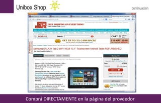 Comprá DIRECTAMENTE en la página del proveedor
Unibox Shop continuación
 