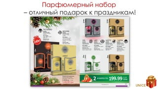 Парфюмерный набор
– отличный подарок к праздникам!
 