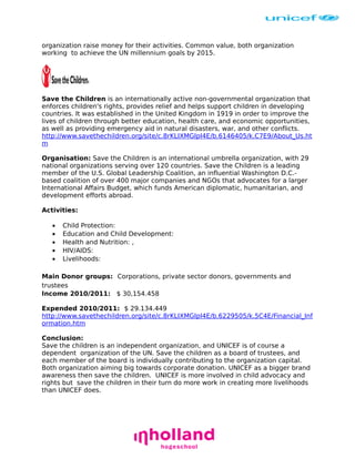 Unicef | PDF