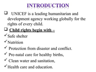 UNICEF is a leading humanitarian and development agency working ...