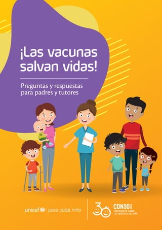 ¡Las vacunas
salvan vidas!
Preguntas y respuestas
para padres y tutores
 