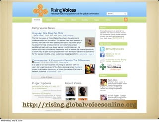 Presentation for UNICEF comms workshop - Panama, May 2009