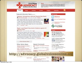 Presentation for UNICEF comms workshop - Panama, May 2009