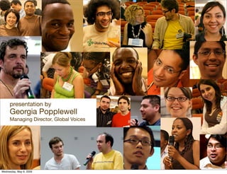 Presentation for UNICEF comms workshop - Panama, May 2009