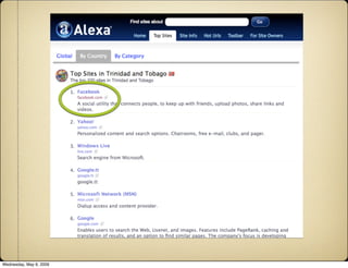 Presentation for UNICEF comms workshop - Panama, May 2009