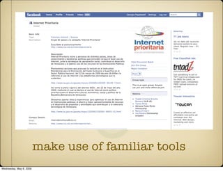 Presentation for UNICEF comms workshop - Panama, May 2009