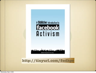 Presentation for UNICEF comms workshop - Panama, May 2009