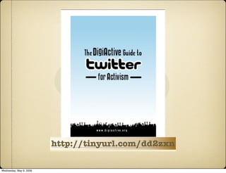 Presentation for UNICEF comms workshop - Panama, May 2009