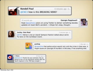 Presentation for UNICEF comms workshop - Panama, May 2009