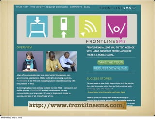 Presentation for UNICEF comms workshop - Panama, May 2009