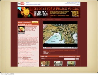 Presentation for UNICEF comms workshop - Panama, May 2009