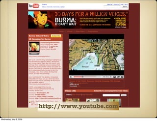 Presentation for UNICEF comms workshop - Panama, May 2009