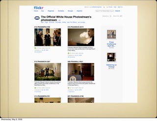 Presentation for UNICEF comms workshop - Panama, May 2009