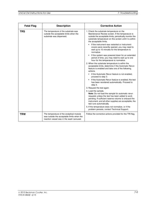 Unicel DxI - manual de operador ingles | PDF