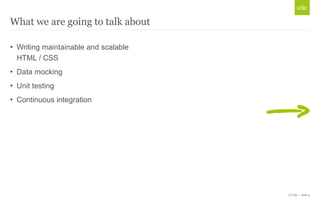 Unic - frontend development-in-complex-projects | PPT