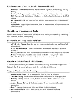 Cloud Security Assessment Guide: Ensuring Robust Protection for Your ...