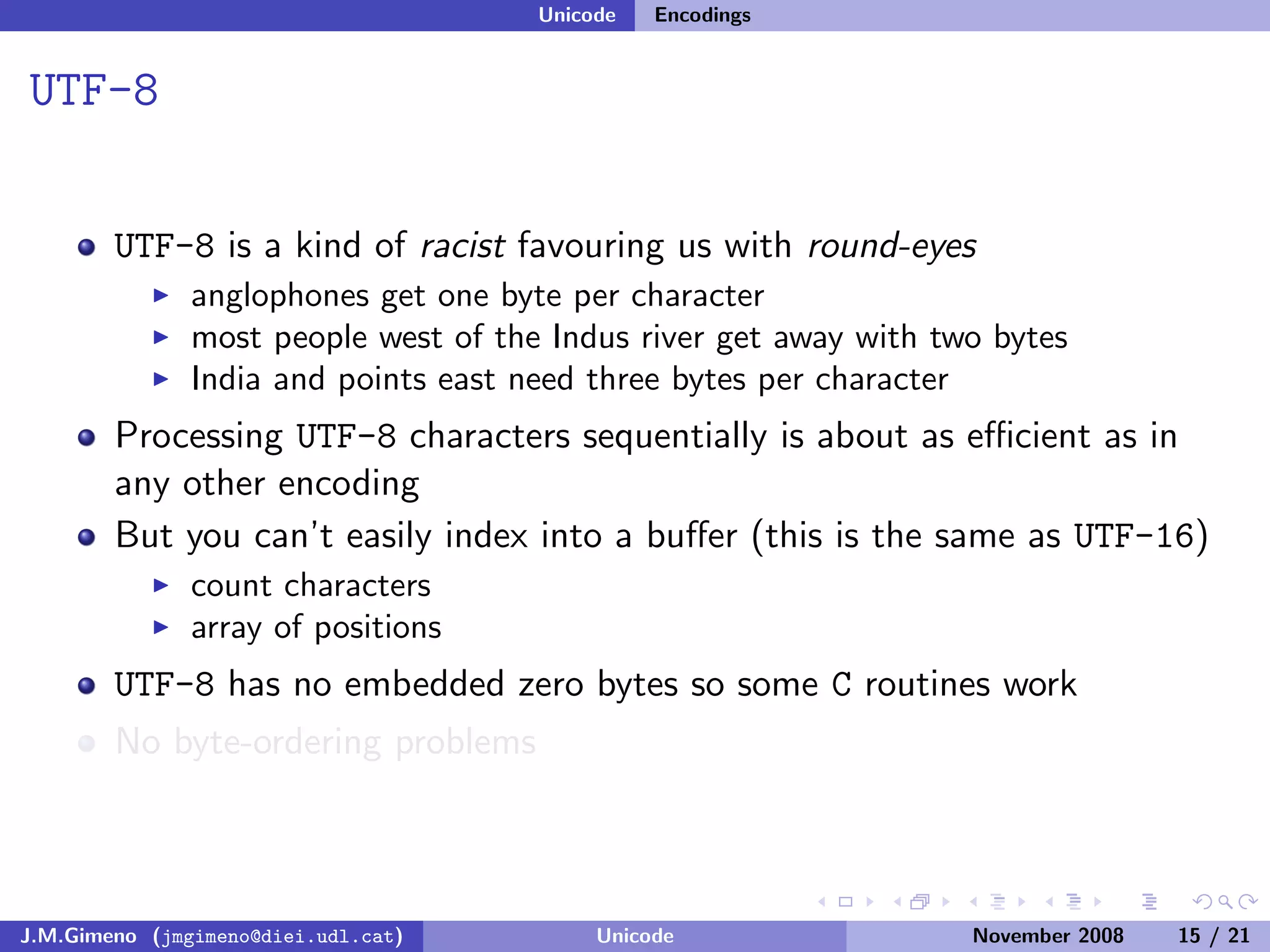 Unicode (and Python)