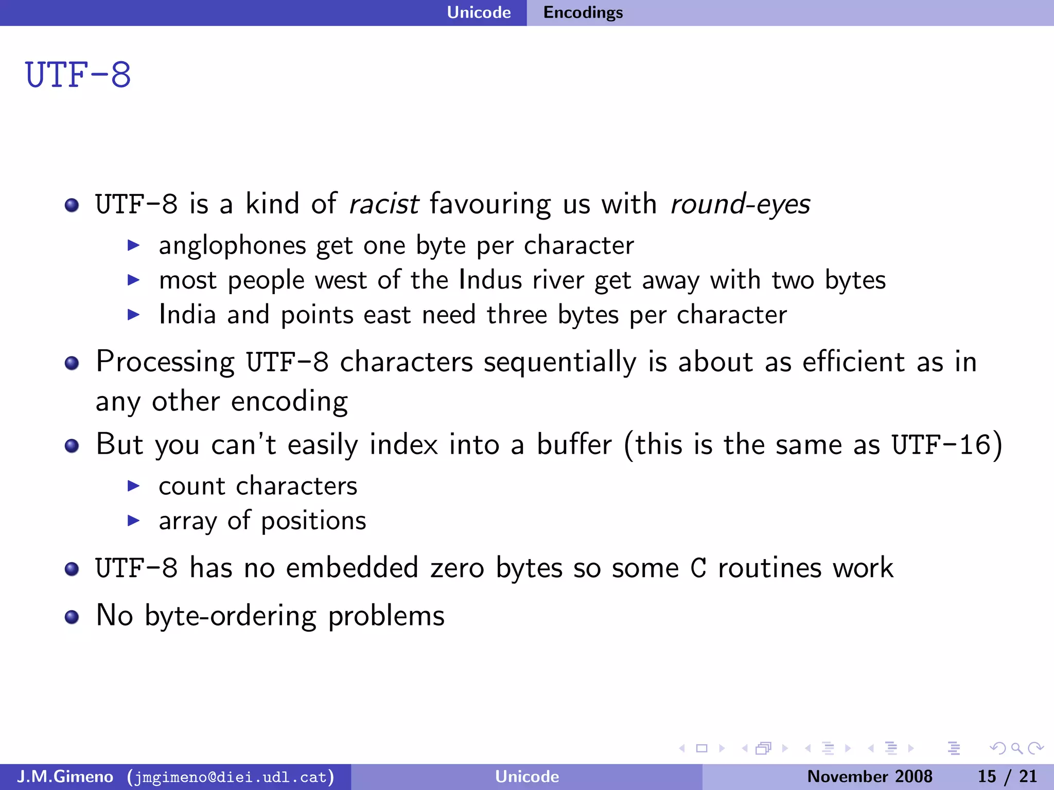 Unicode (and Python)