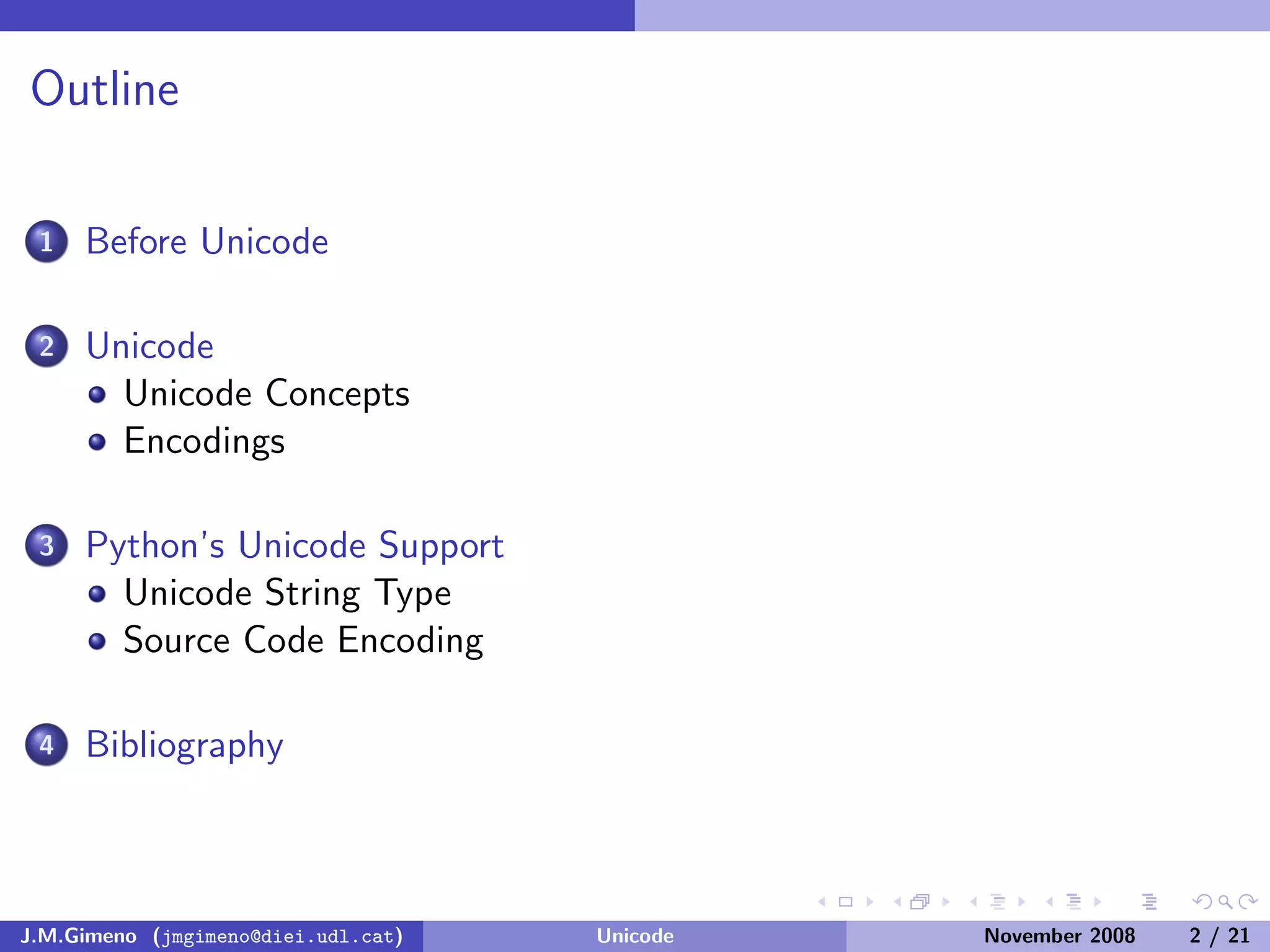 Unicode (and Python)