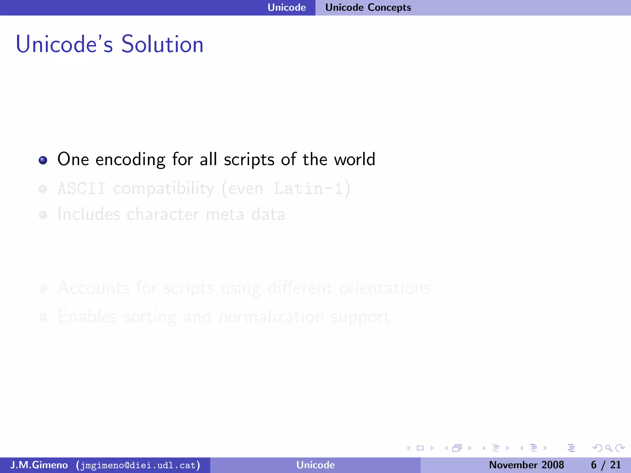 Unicode (and Python)