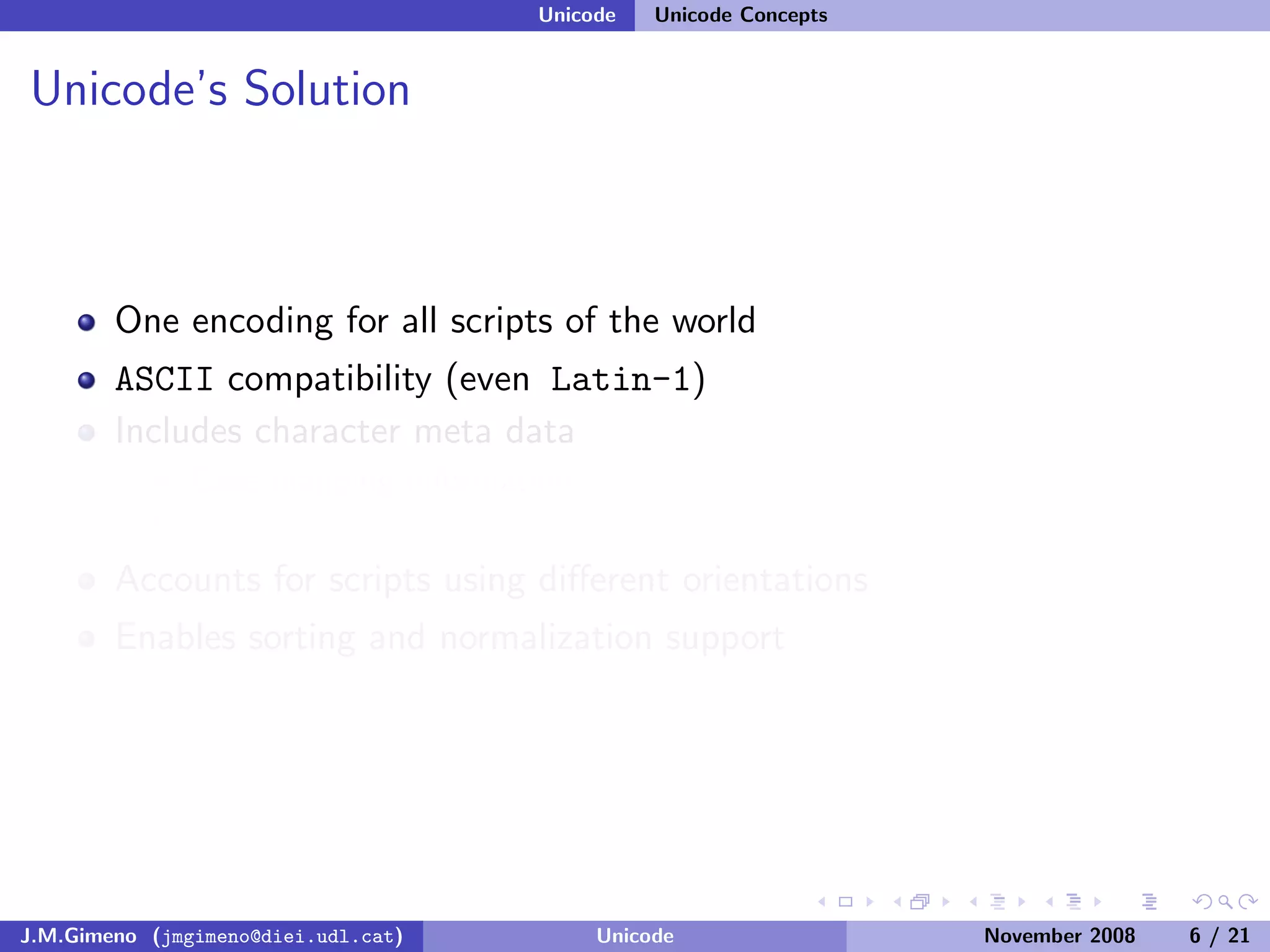 Unicode (and Python)