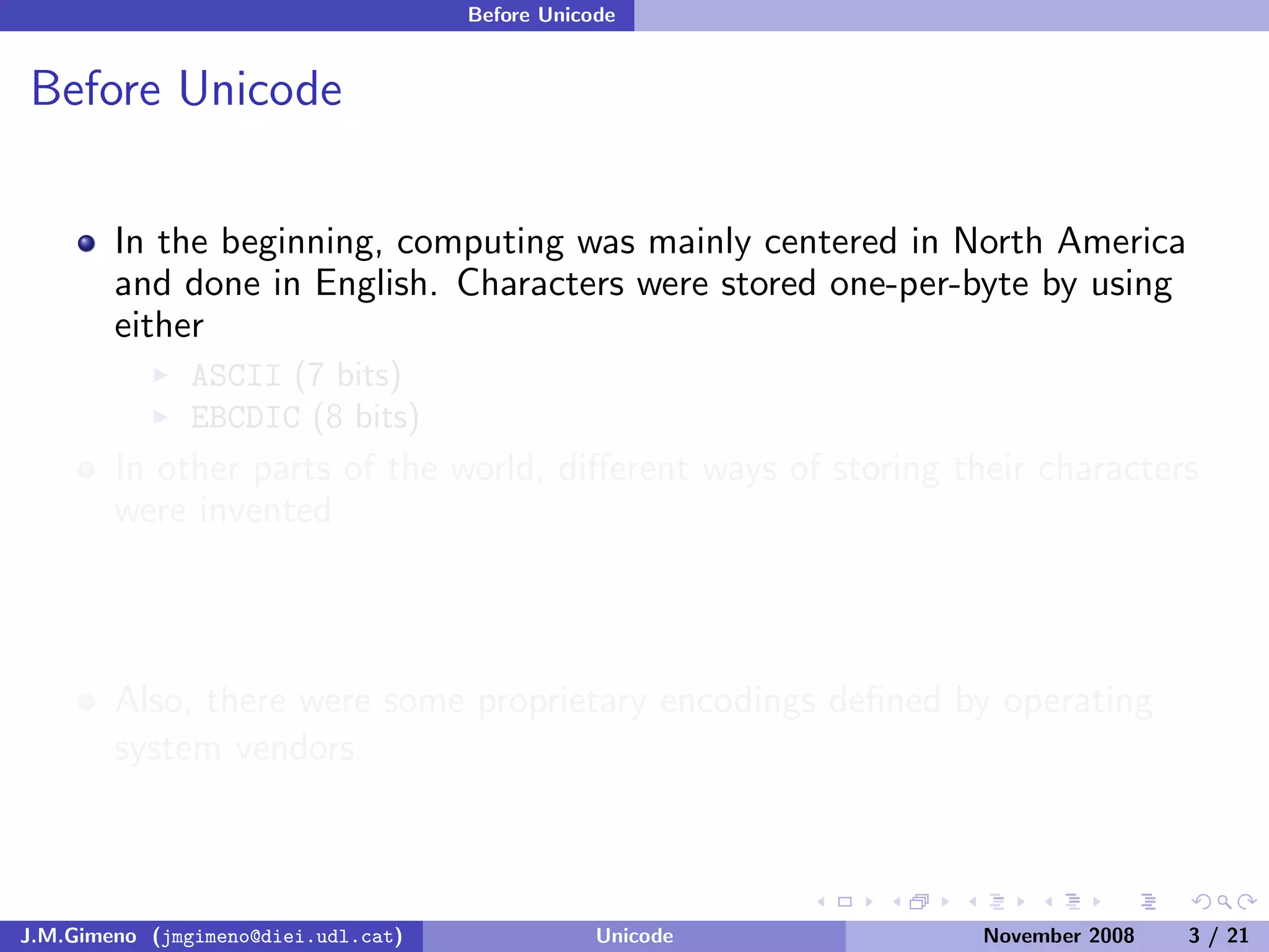 Unicode (and Python)