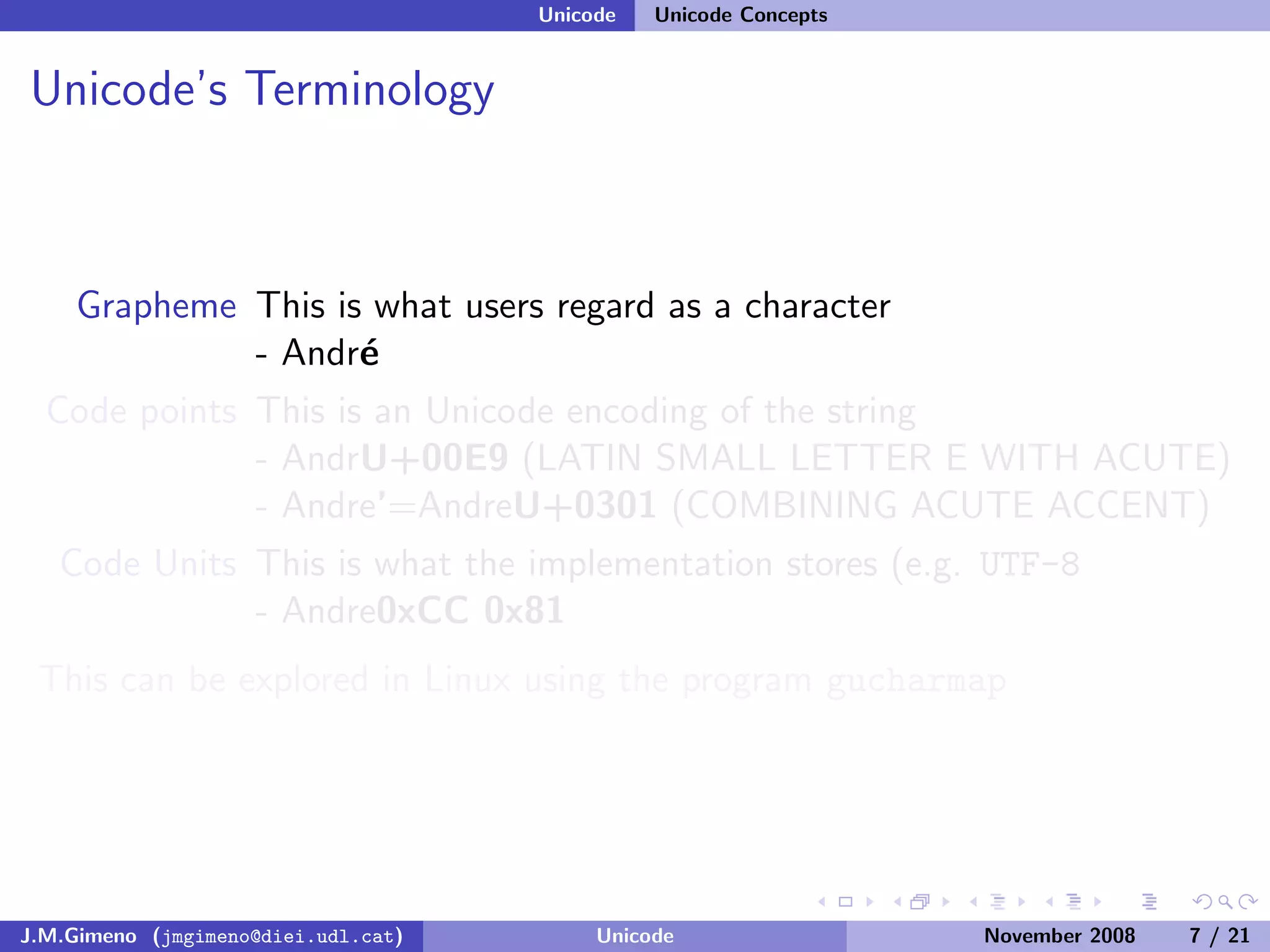 Unicode (and Python)