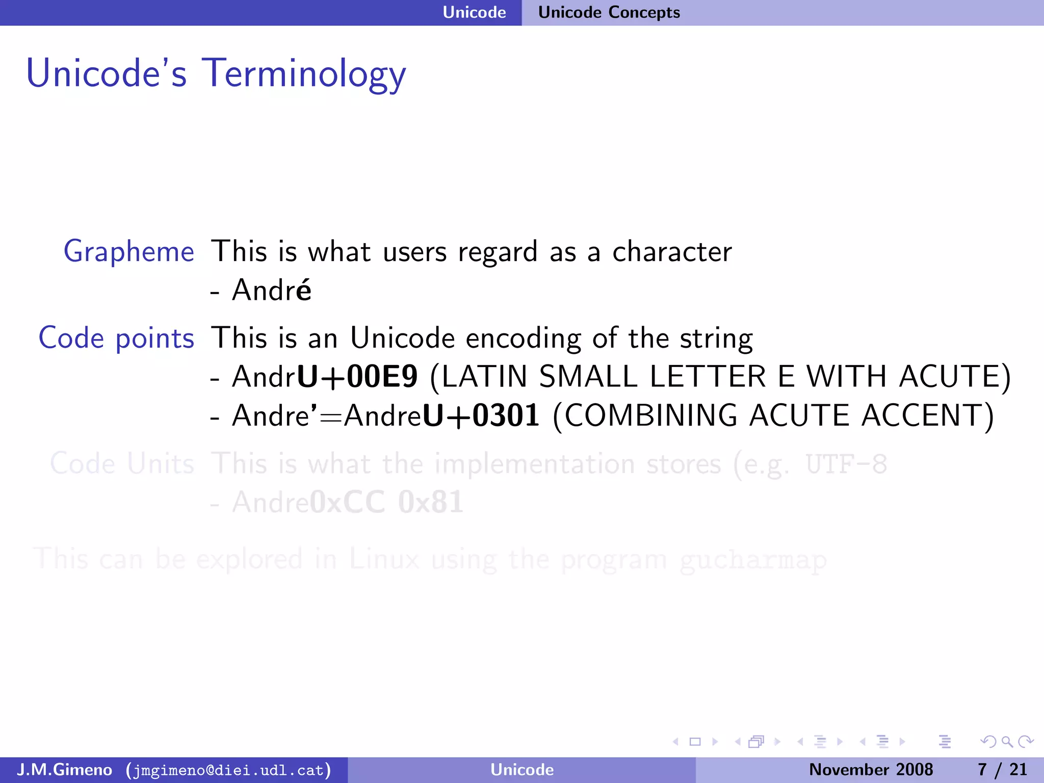 Unicode (and Python)