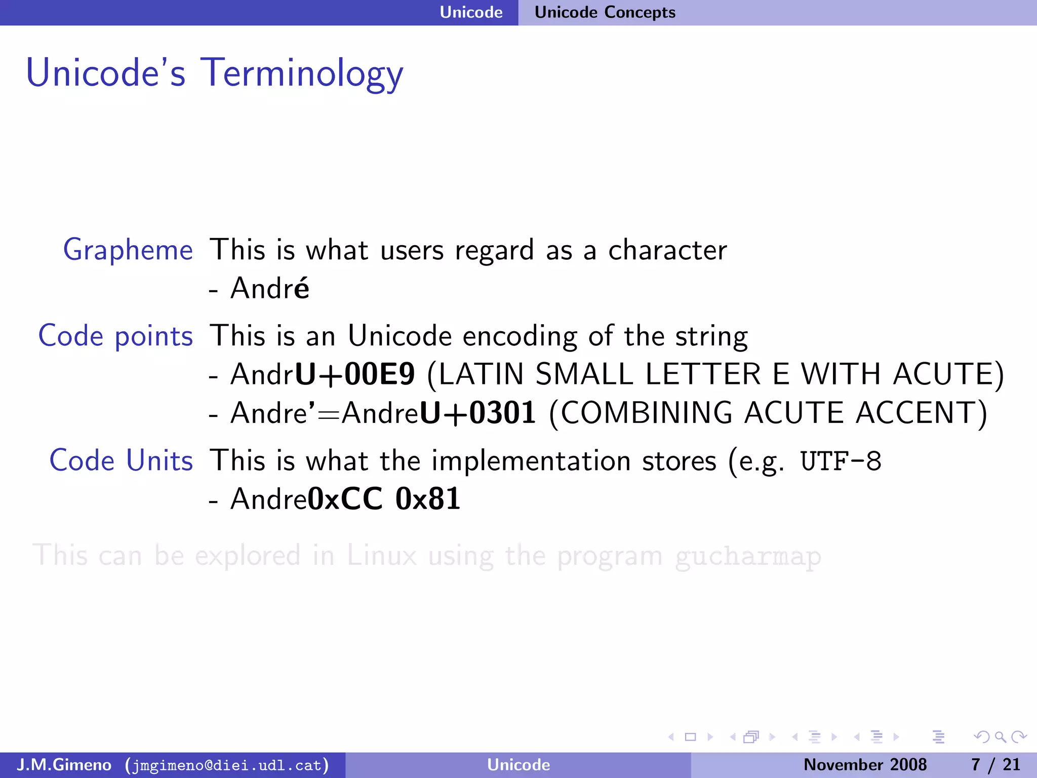 Unicode (and Python)