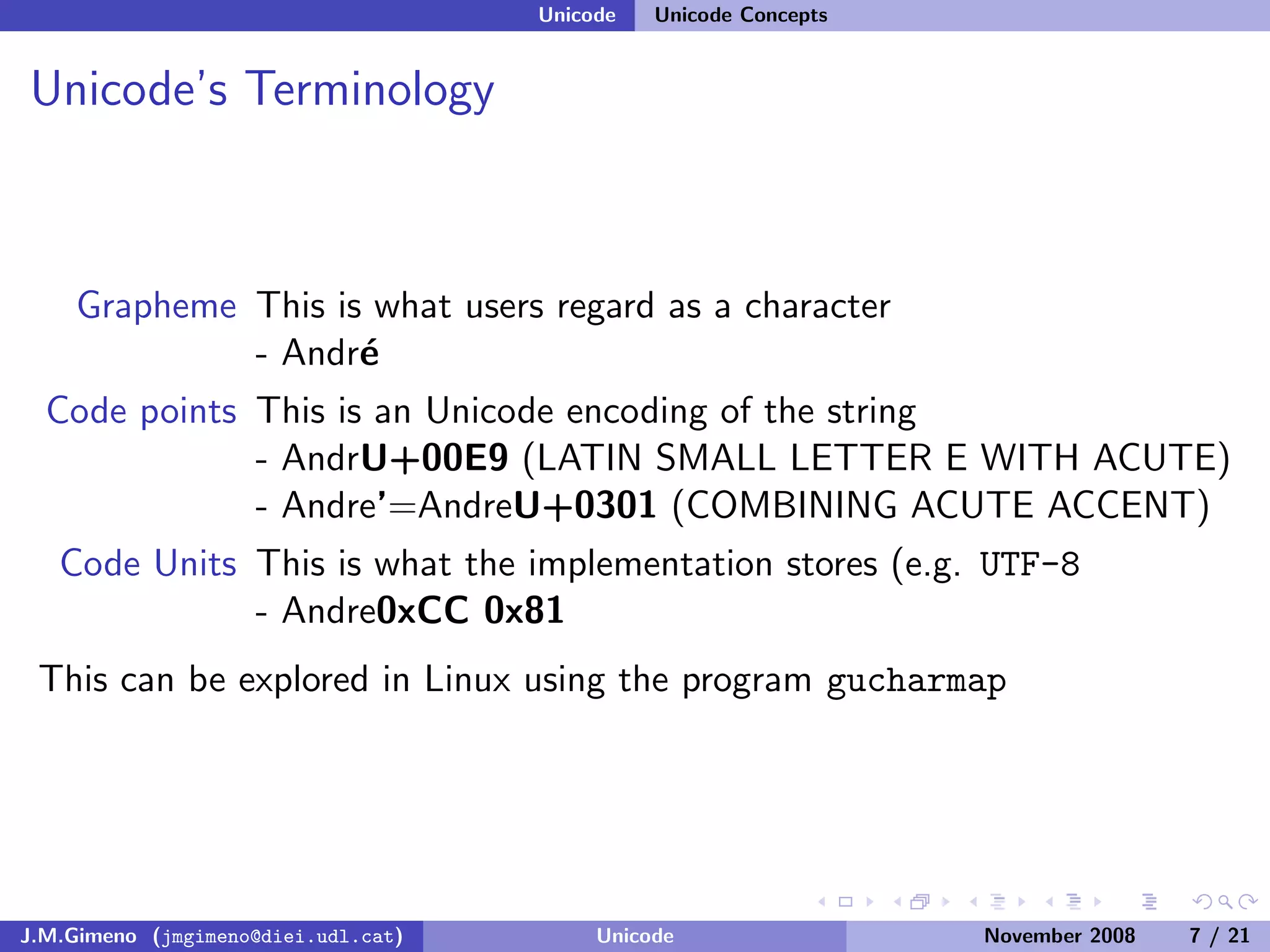 Unicode (and Python)