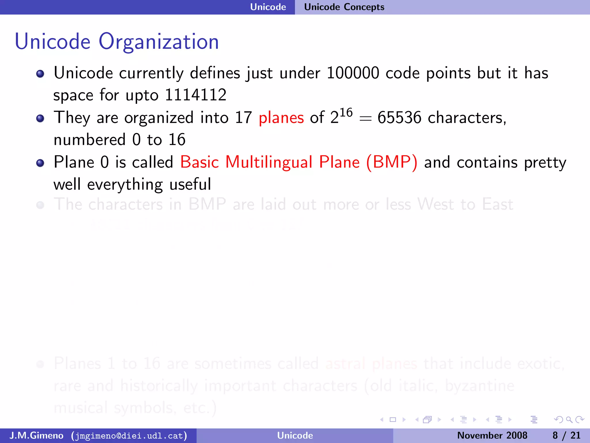 Unicode (and Python)