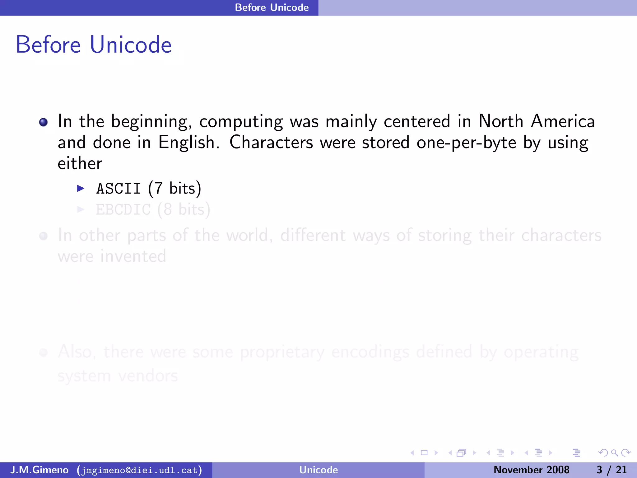 Unicode (and Python)